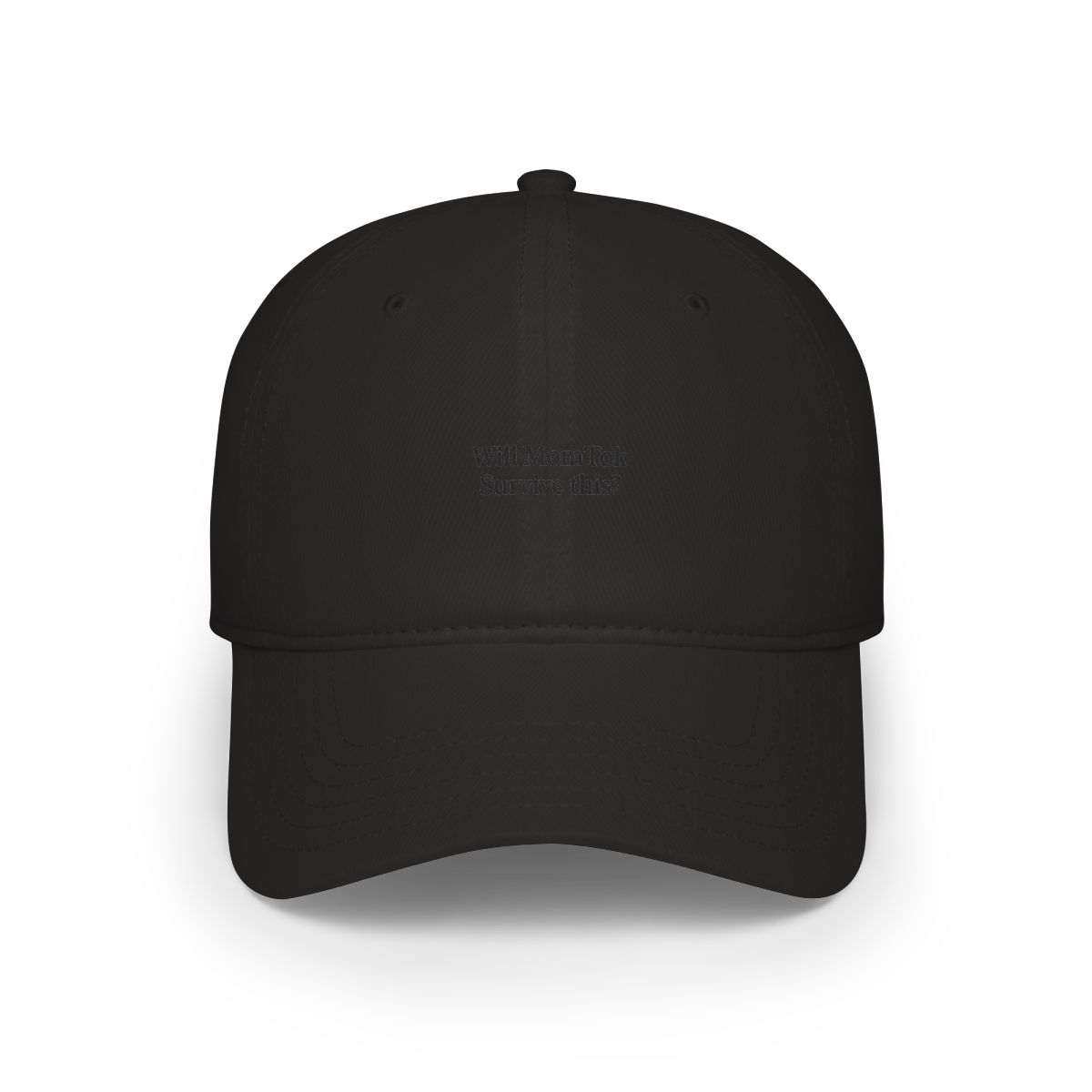 MomTok Survival Snapback | TikTok Mom Hat, Parenting Humor Cap, Viral Gift - alternate angle 3, merchandise