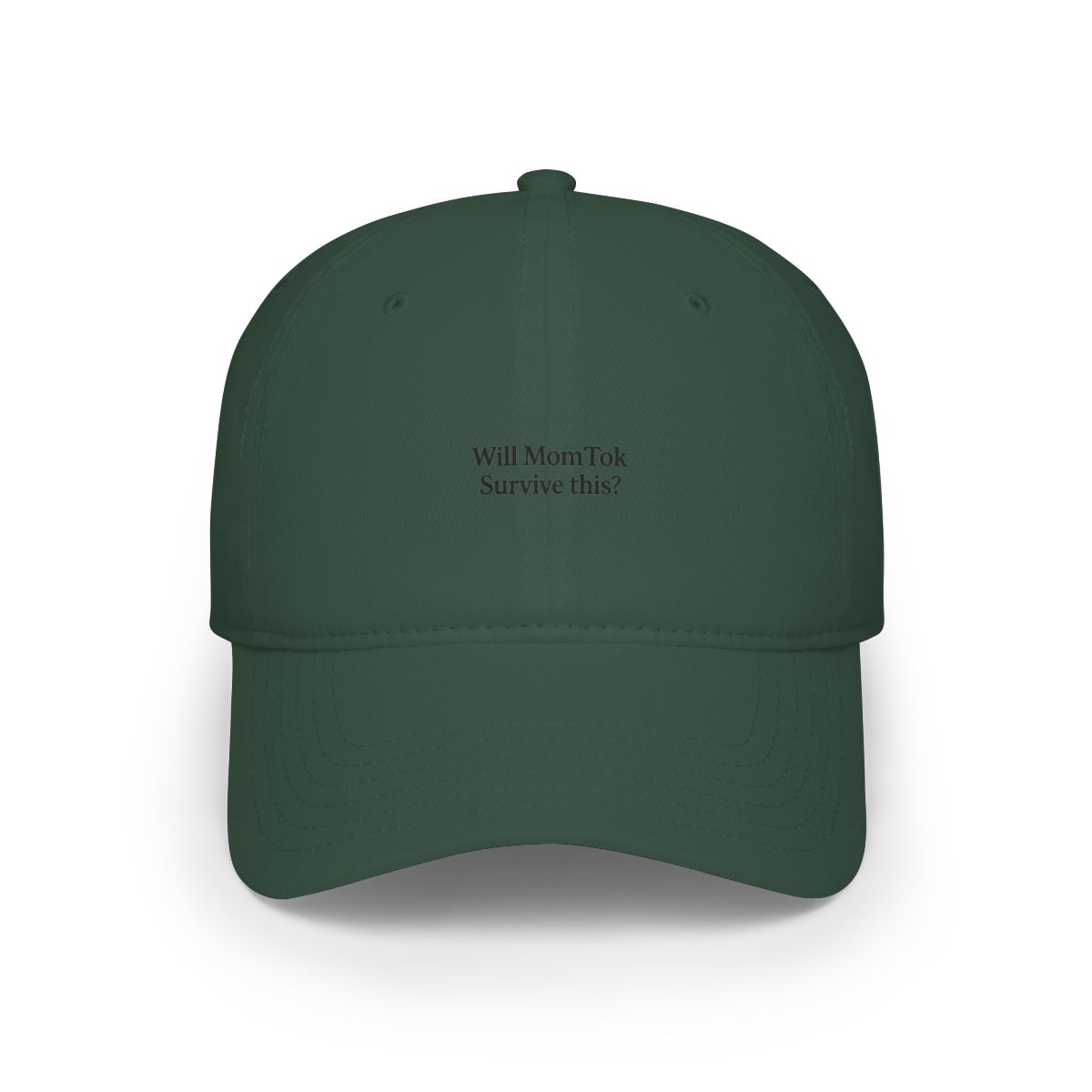 MomTok Survival Snapback | TikTok Mom Hat, Parenting Humor Cap, Viral Gift - alternate angle 5, merchandise
