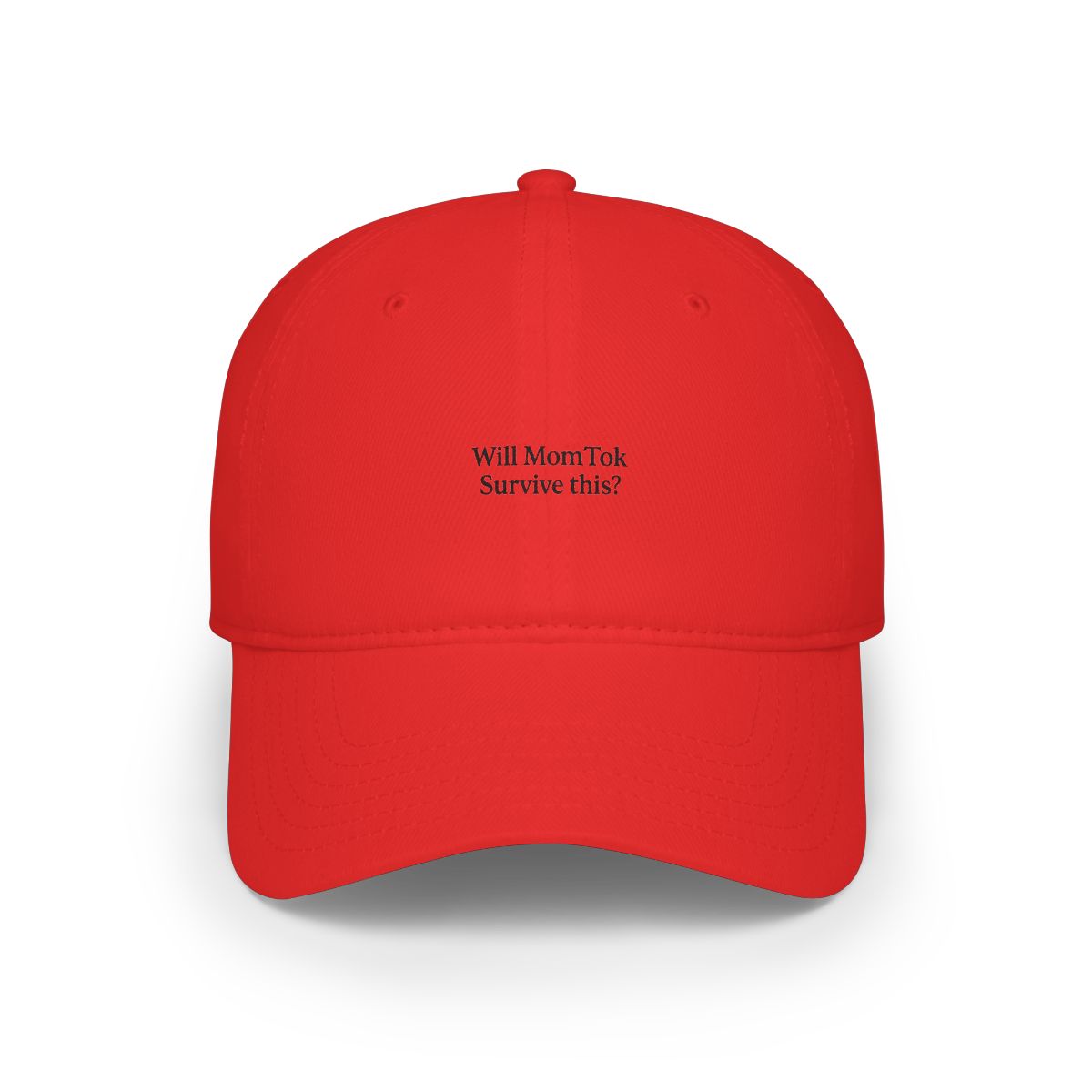 MomTok Survival Snapback | TikTok Mom Hat, Parenting Humor Cap, Viral Gift - alternate angle 2, merchandise