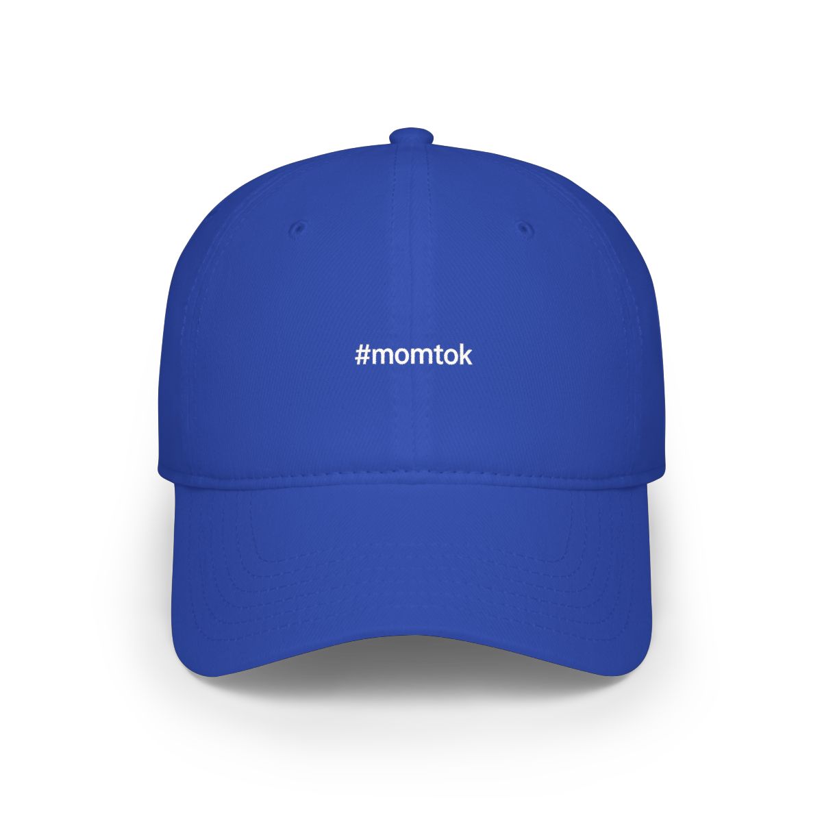 MomTok Hashtag Embroidered Cap | TikTok Mom Hat, Baseball Cap, Viral Gift - alternate angle 5, merchandise