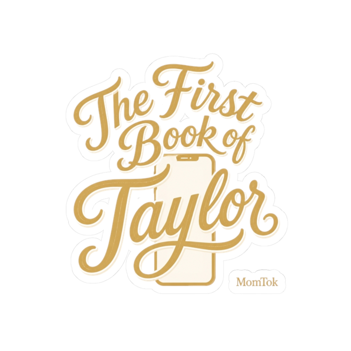 The Secret Lives of Mormon Wives "The First Book of Taylor" Sticker - Official Stickers merchandise